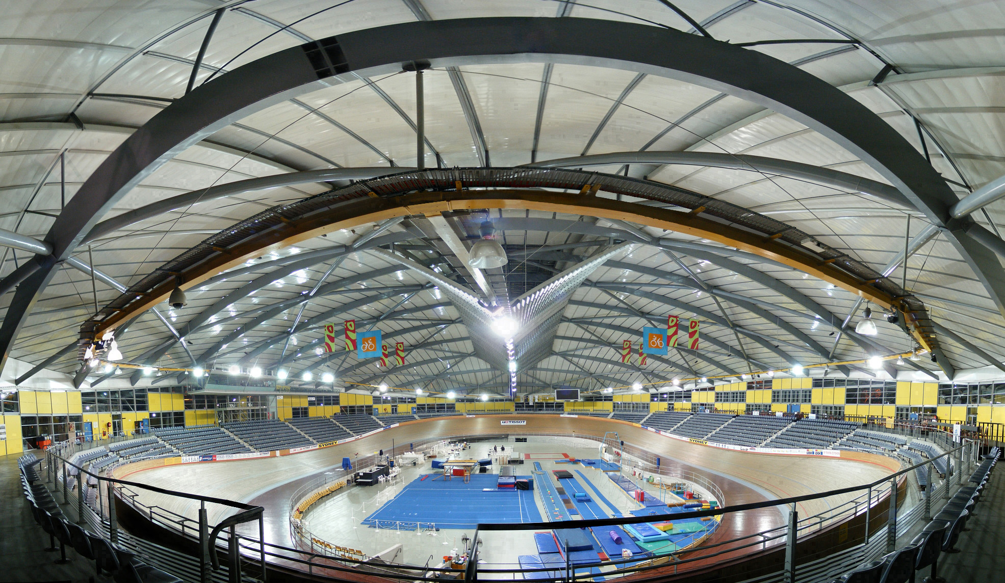 indoor cycling track