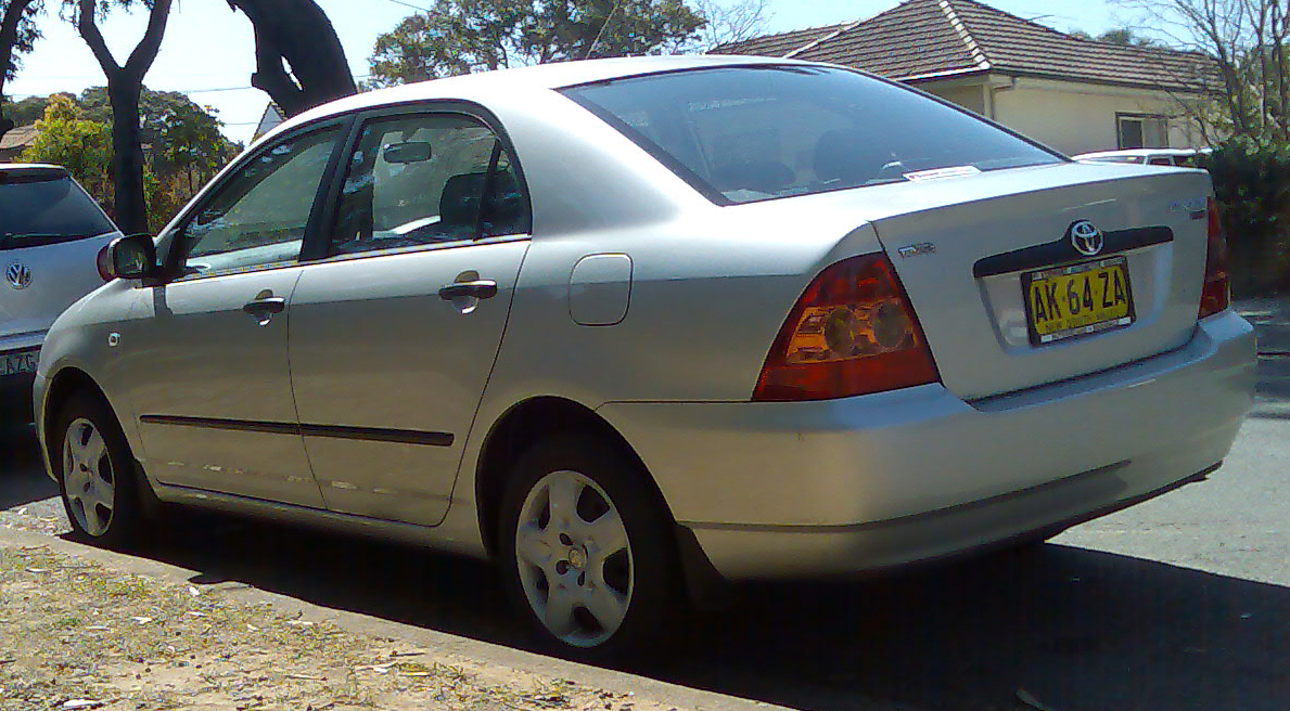 2004 Toyota corolla ascent review