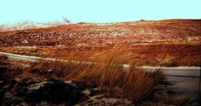 File:A lonely road through bleak winter moorland - geograph.org.uk - 595823.jpg