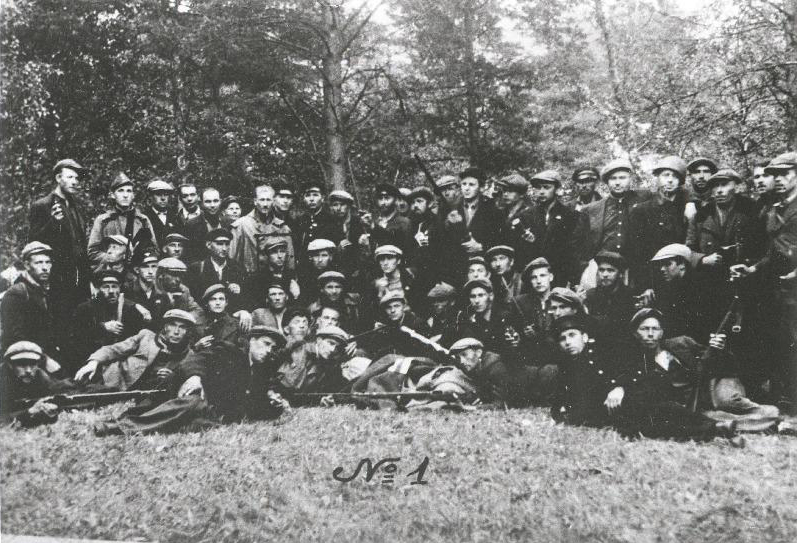 Отряд эстонских партизан между 1945 и 1950 гг.