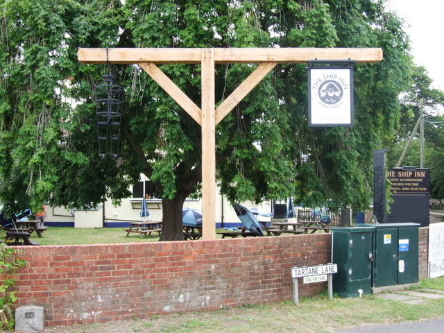 File:Gallows pub sign, Dymchurch - geograph.org.uk - 1413865.jpg