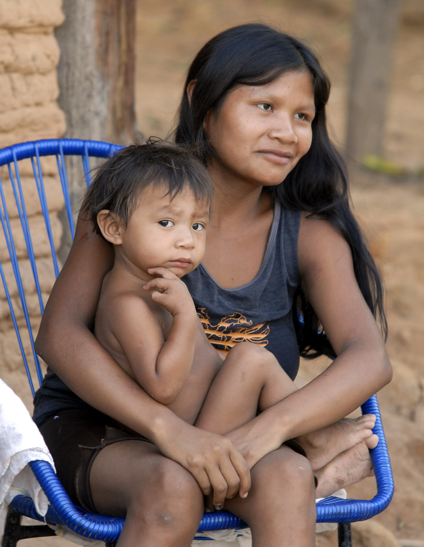 The Guajajara are an indigenous people in the Brazilian state of Maranhão. They are one of the most numerous indigenous groups in Brazil, with an estimated 13,100 individuals living on indigenous land.