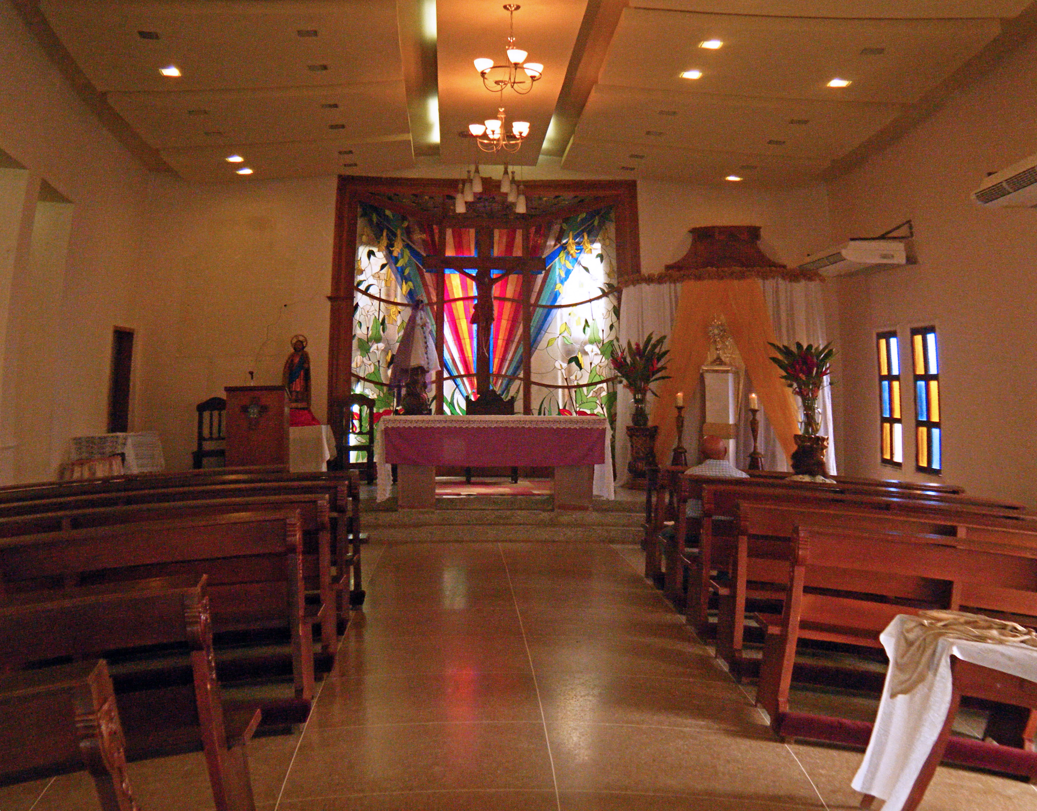 File Interior De Iglesia De San Jose En Aguasay Jpg