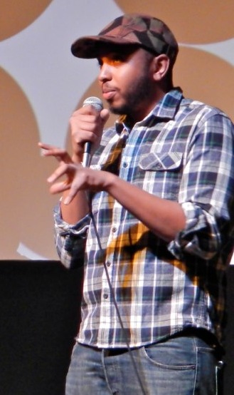 Justin Simien at Sundance 2014 speaking