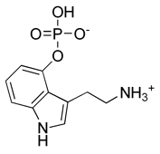 Strukturformel von Norbaeocystin