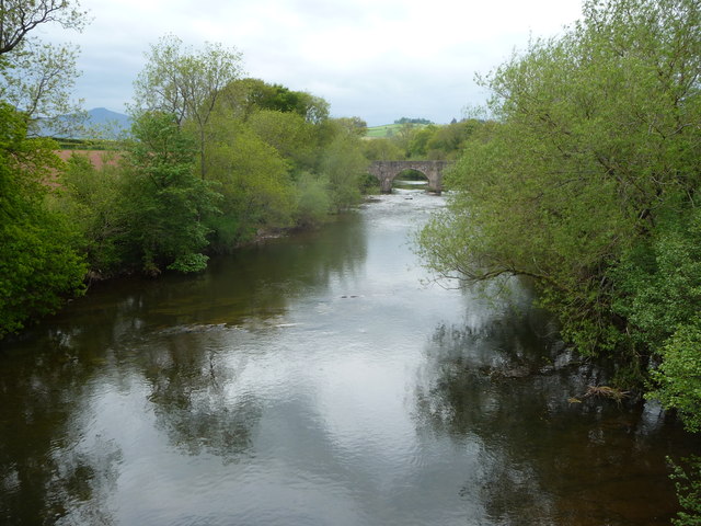 Part of the River Usk from Brynich Aqueduct - geograph.org.uk - 3481994