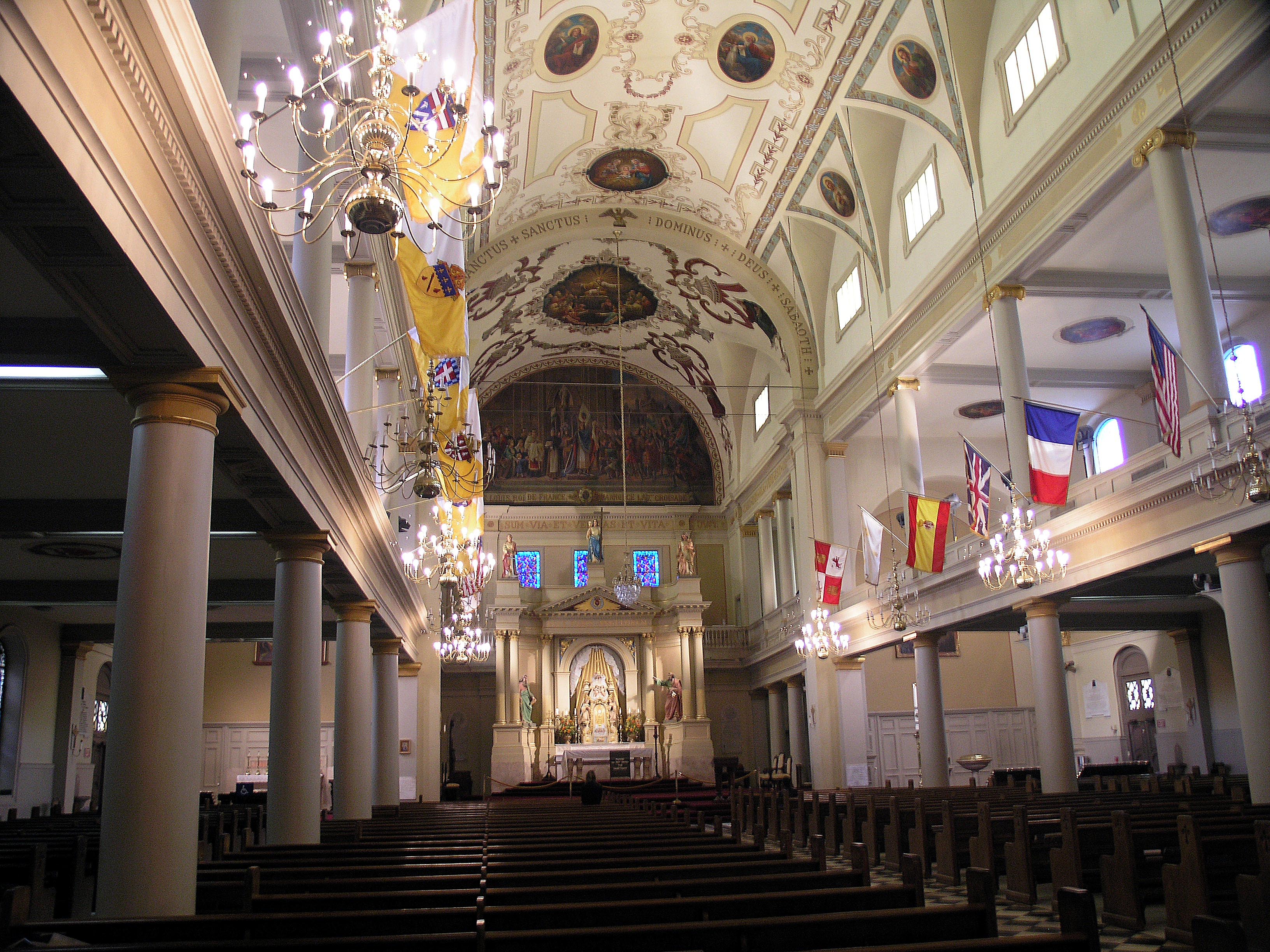 Datei Saint Louis Cathedral New Orleans Interior February