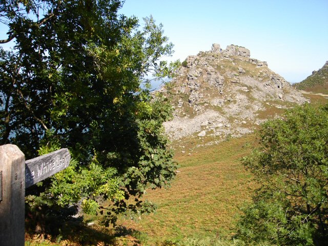 The White Lady, Castle Rock - geograph.org.uk - 237608