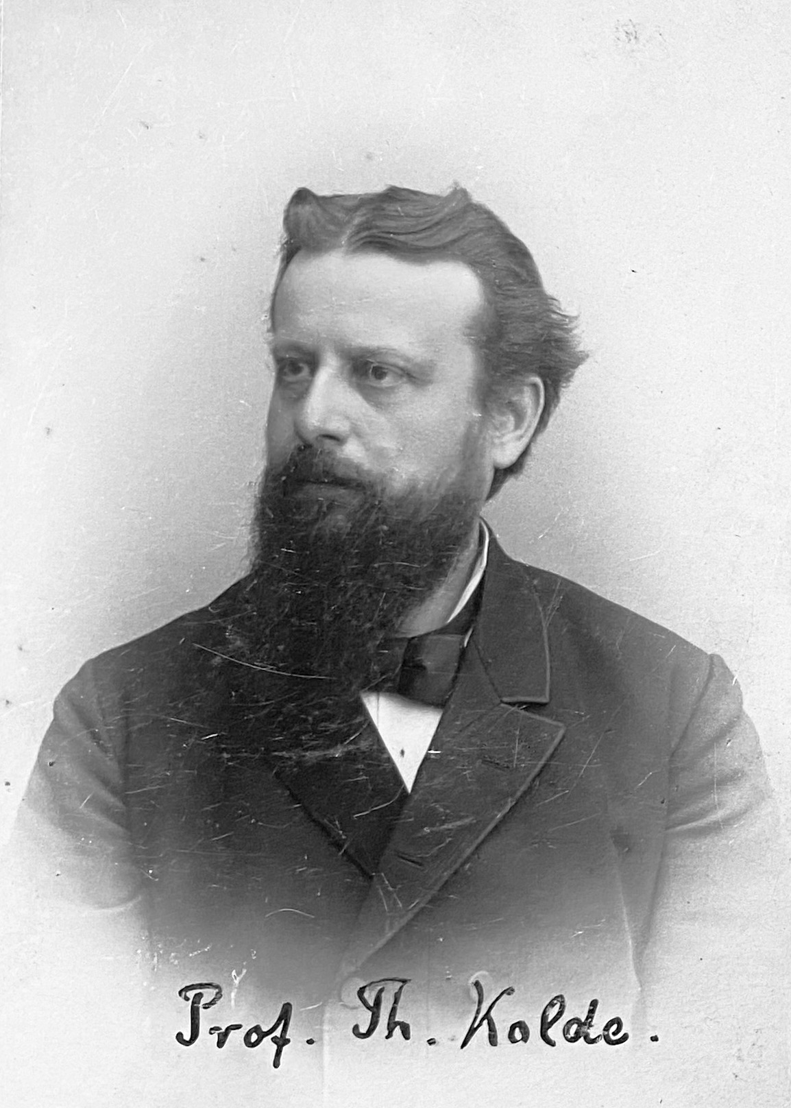 Prof. Theodor Kolde um 1896