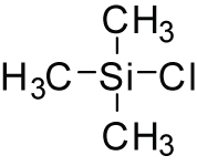 Trimethylsilyl chloride Chemical compound