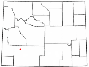 Farson, Wyoming CDP in Wyoming, United States