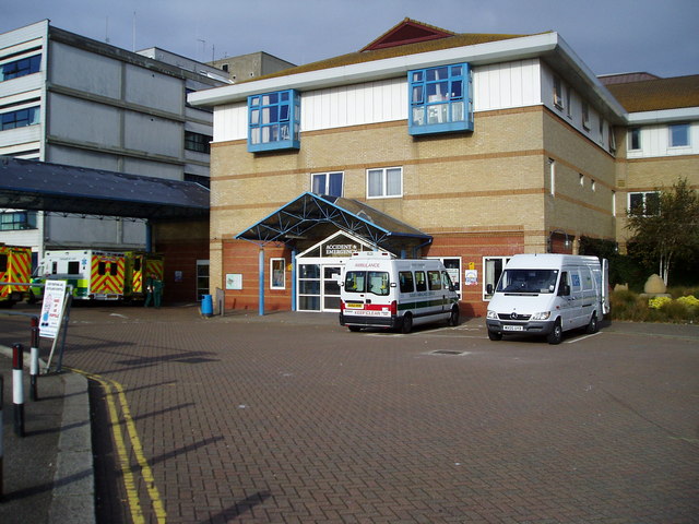 File:Worthing Hospital, Accident & Emergency Department (Geograph Image 606116 6826882b).jpg