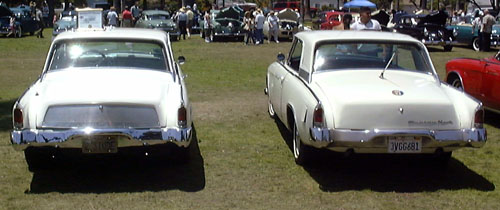 Studebaker Gran Turismo Hawk 1963_vs_1964_Studebaker_GT_Hawk