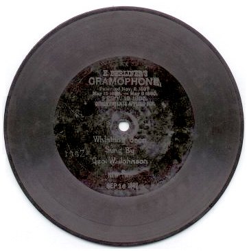 1897 Berliner Gramophone record
