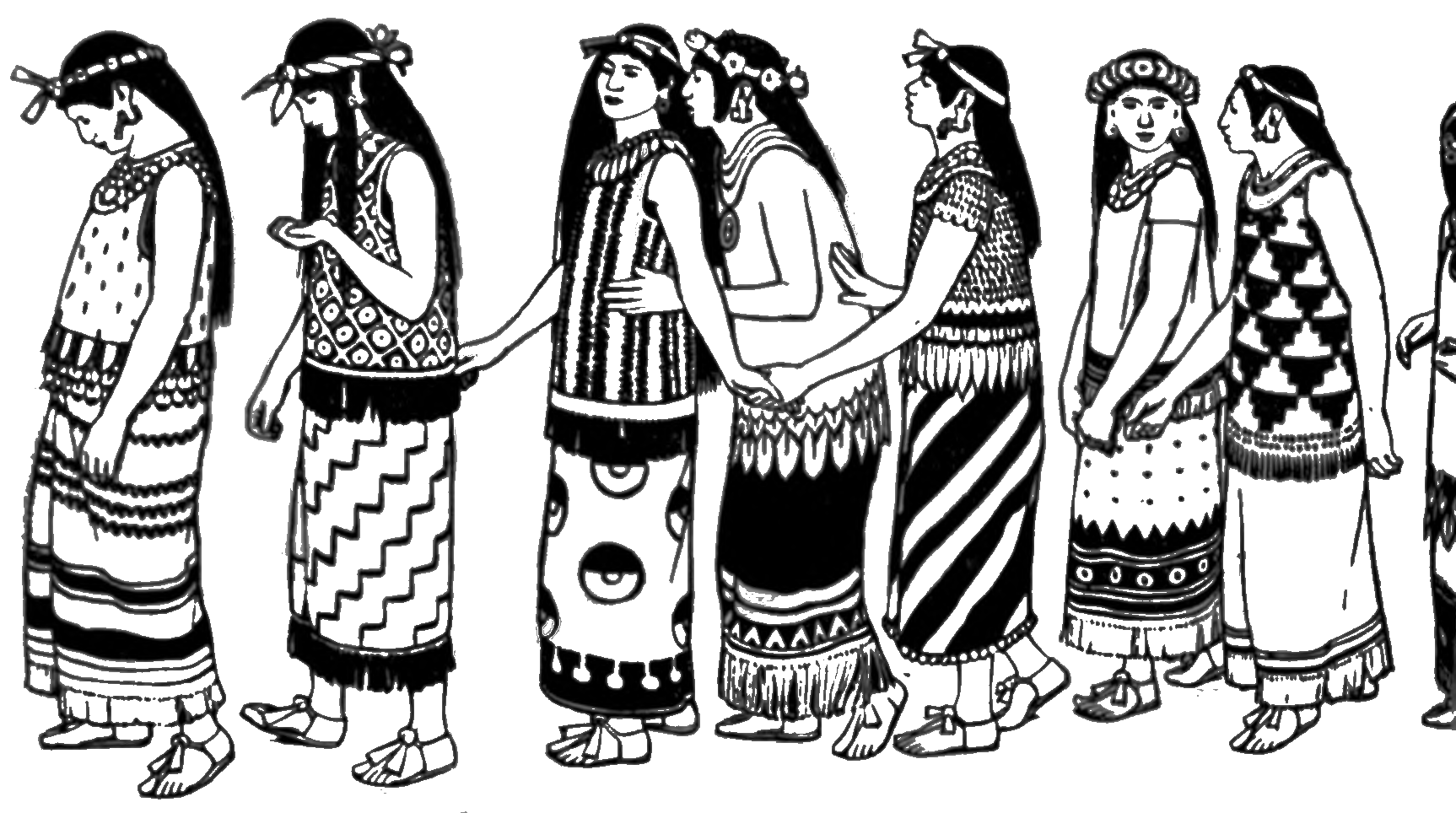 Древнеамериканское искусство одежда