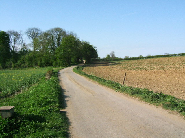 File:Driveway to Sacombe Hill Farm - geograph.org.uk - 407213.jpg