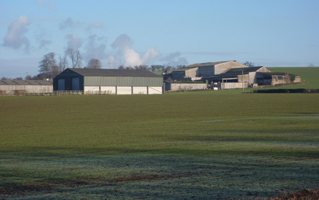 File:Field and farm buildings - geograph.org.uk - 1638296.jpg