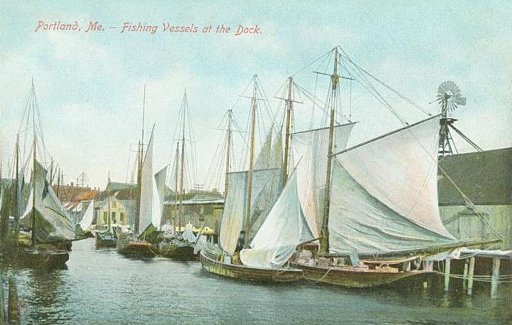 File:Fishing Vessels at the Dock, Portland, ME.jpg