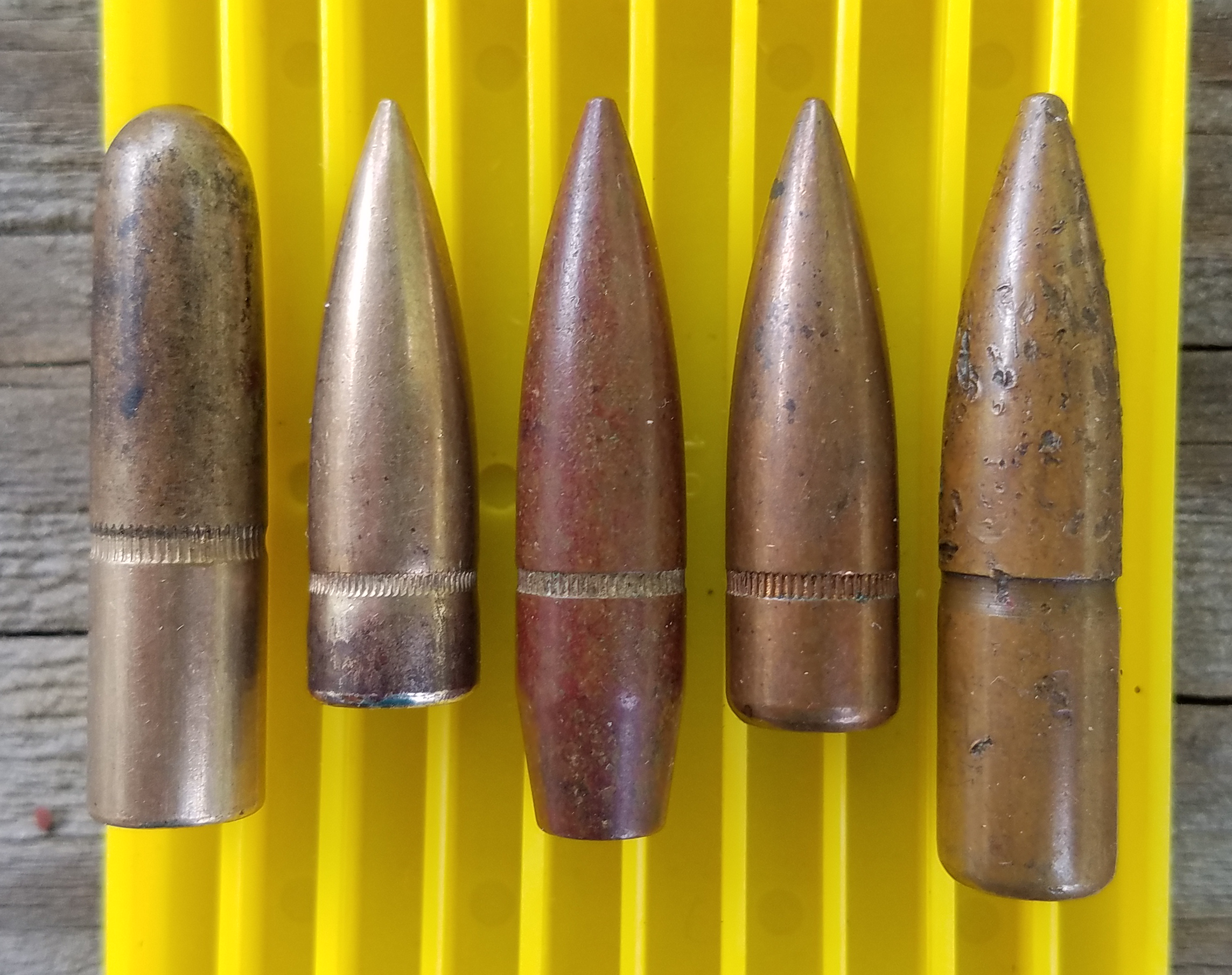 Bullet Sectional Density Chart