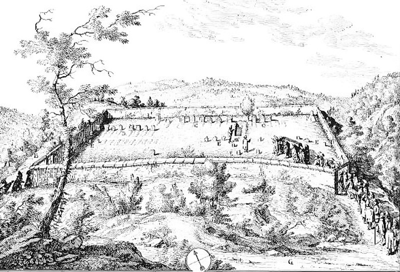 File:Friedhof Endingen - 'Friedhoof oder Begräbniß Ohrt der Juden zwischen Längnau und Endingen' von Johann Caspar Ulrich (1754) - judaica.jpg