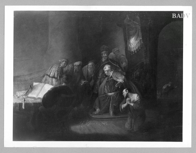 File:Harmensz van Rijn Rembrandt (Bol, Ferdinad)(Jouderville, I.) (1606-1669) - Judas bringt die Silberlinge zurück - 1045 - Führermuseum.jpg