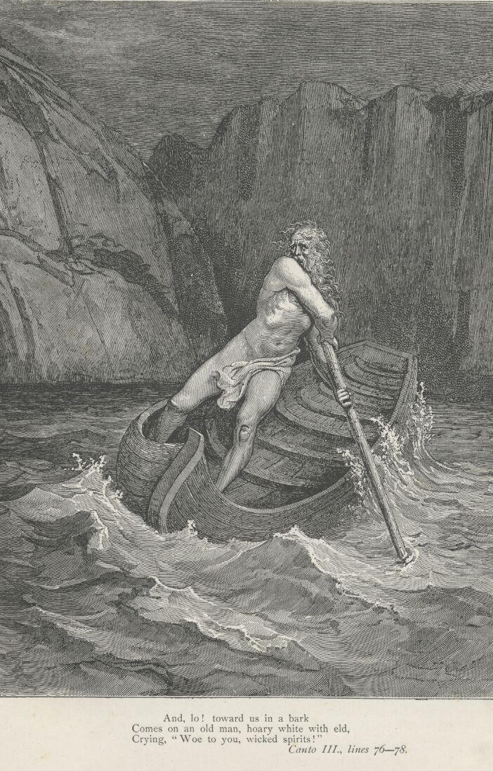 Illustration of Dante's Inferno, Canto 3 A