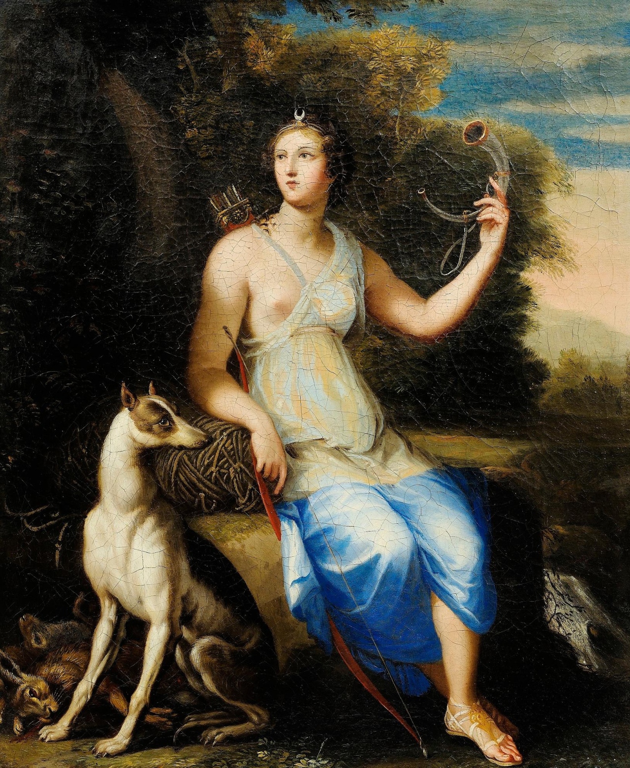 Диана охотница богиня