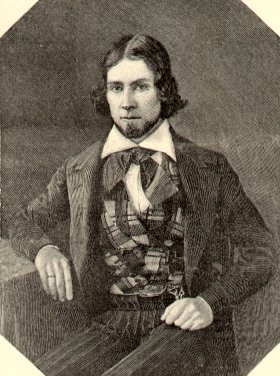 James Russell Lowell in 1845.