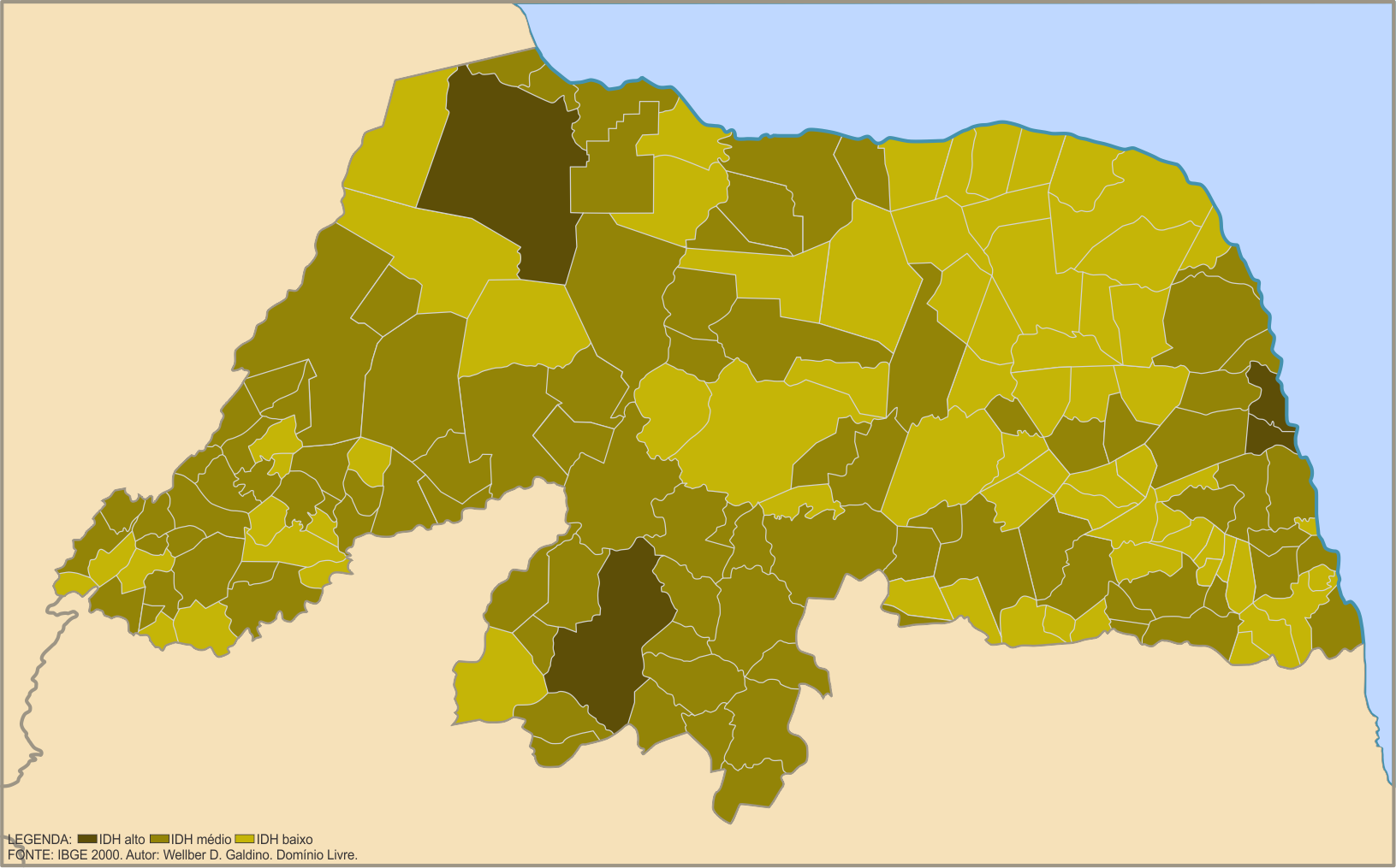 File Mapa Do Rio Grande Do Norte Por Idh Png Wikimedia Commons