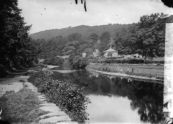 File:On the banks of Afon Elwy, Llanfair Talhaearn NLW3364026.jpg