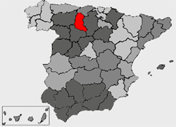 Vị trí Palencia