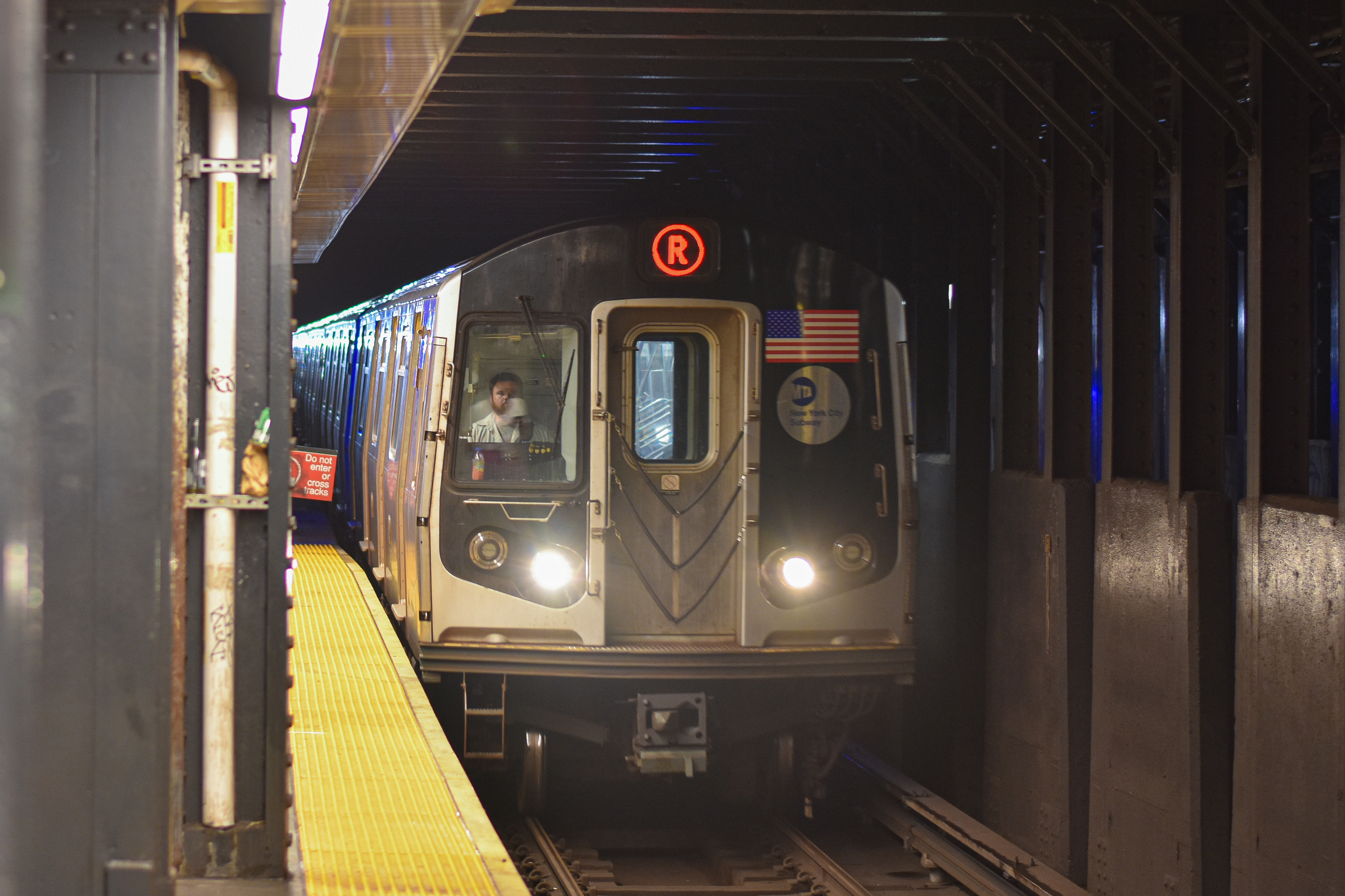  New York City Subway Route Map by Michael Calcagno