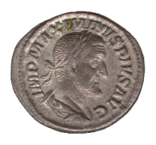 Roman denarius in silver (Maximinus)-transparent.png