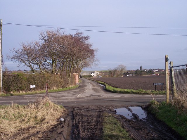 Small Lane - Fir Tree road junction - geograph.org.uk - 1161944