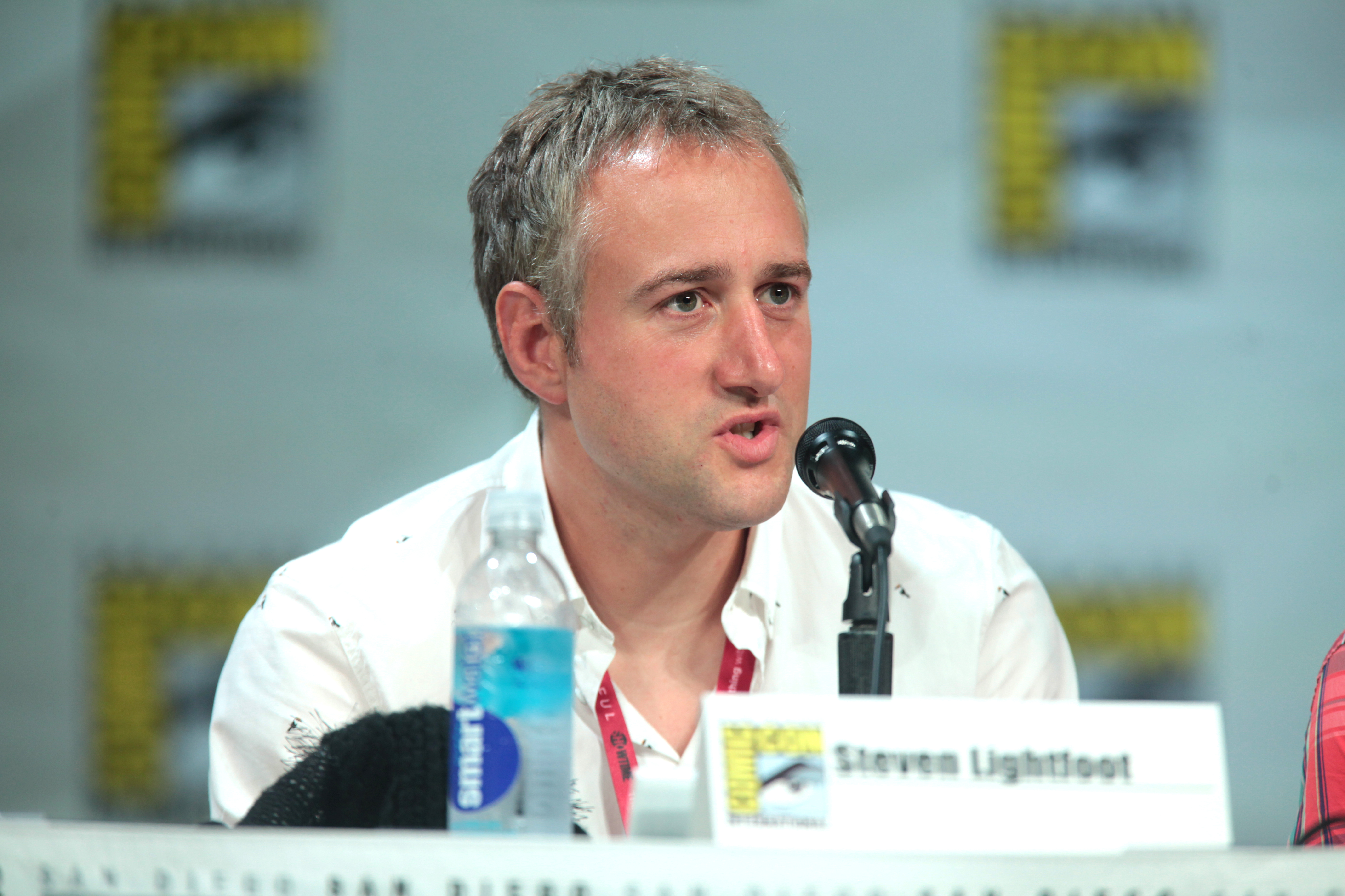 Steve Lightfoot at the<br />2014 San Diego Comic-Con