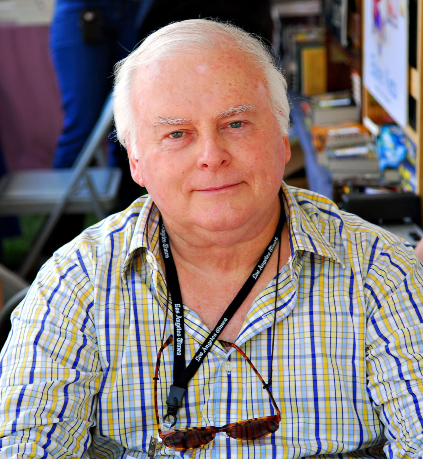 Woods at the [[Los Angeles Times Festival of Books|''Los Angeles Times'' Festival of Books]] in 2008