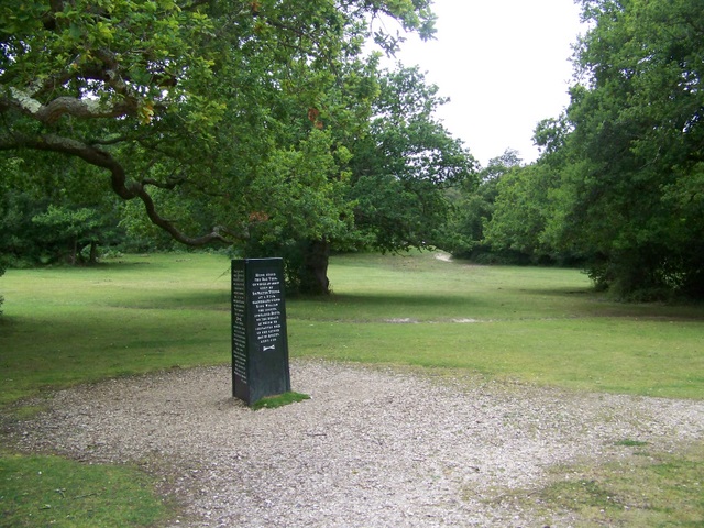 The Rufus Stone - geograph.org.uk - 1432228