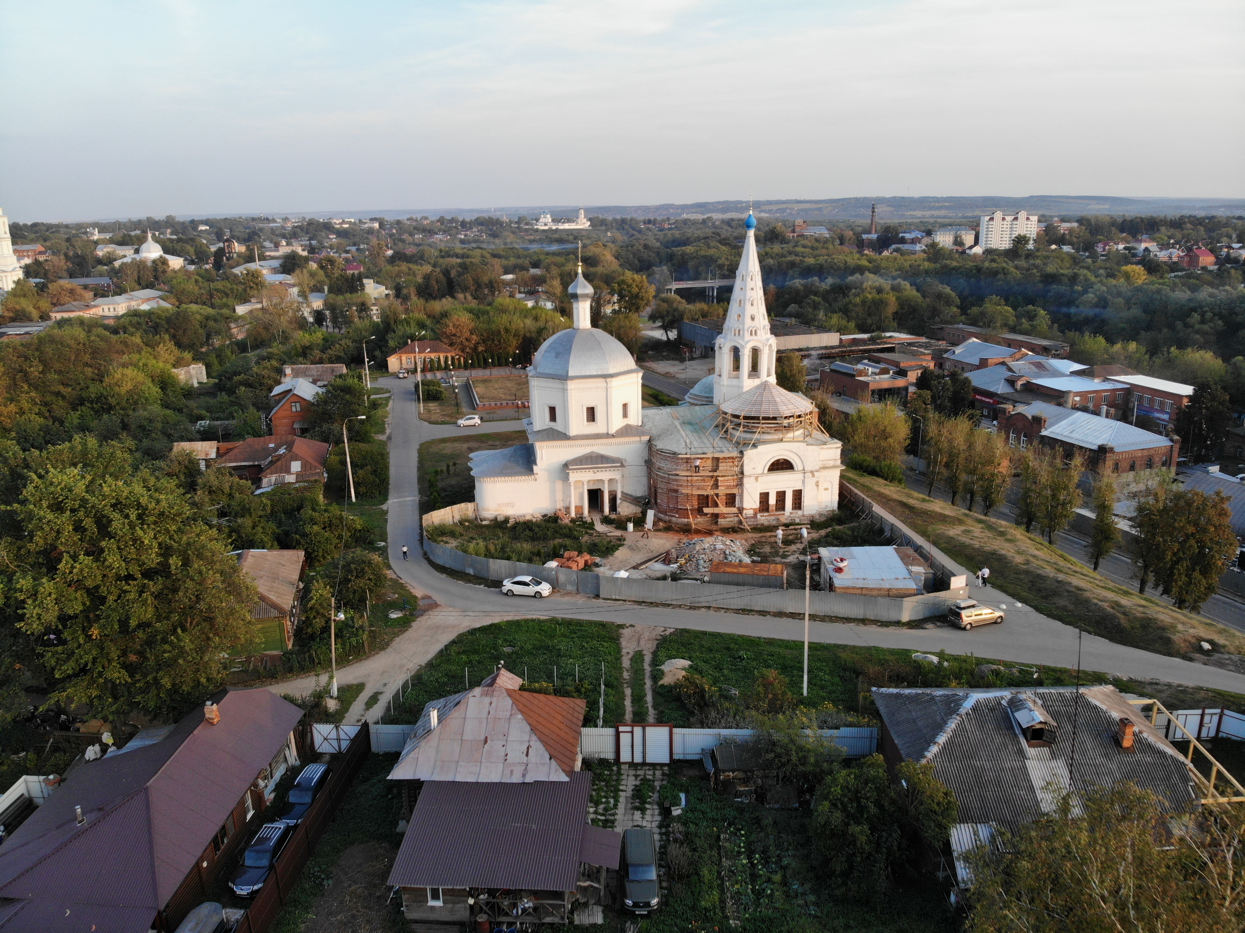 Серпухов Соборная гора смотровая площадка