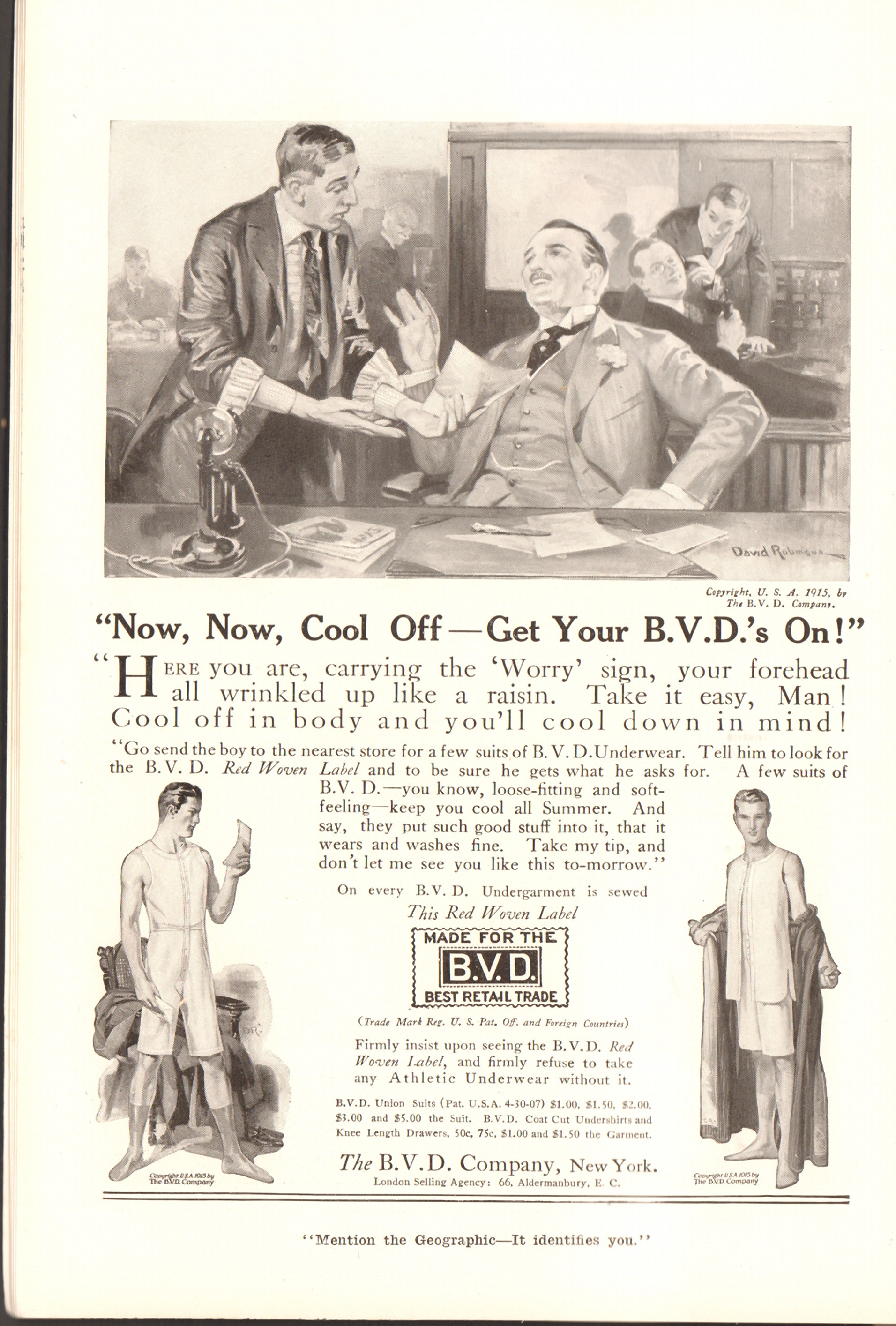 Vintage male underwear advertisements - we're sold!