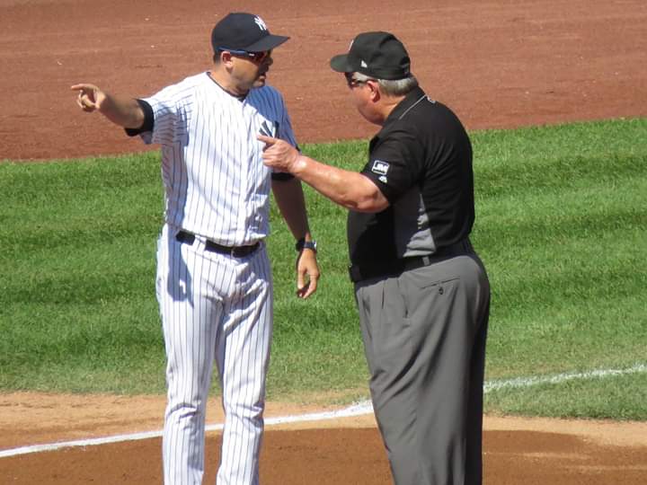 Aaron Boone fought back tears when discussing his adopted children