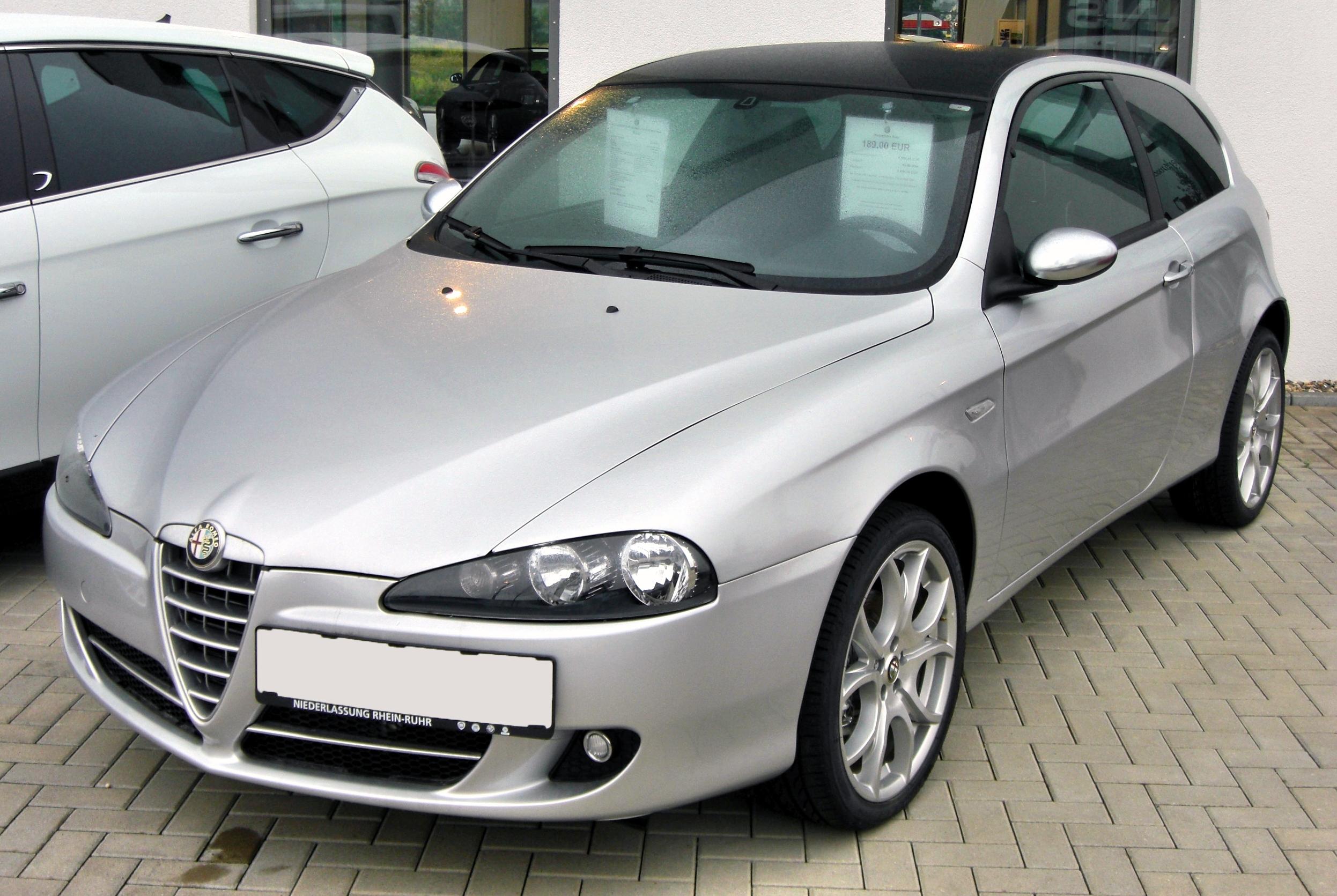 Specs for all Alfa Romeo 147 versions