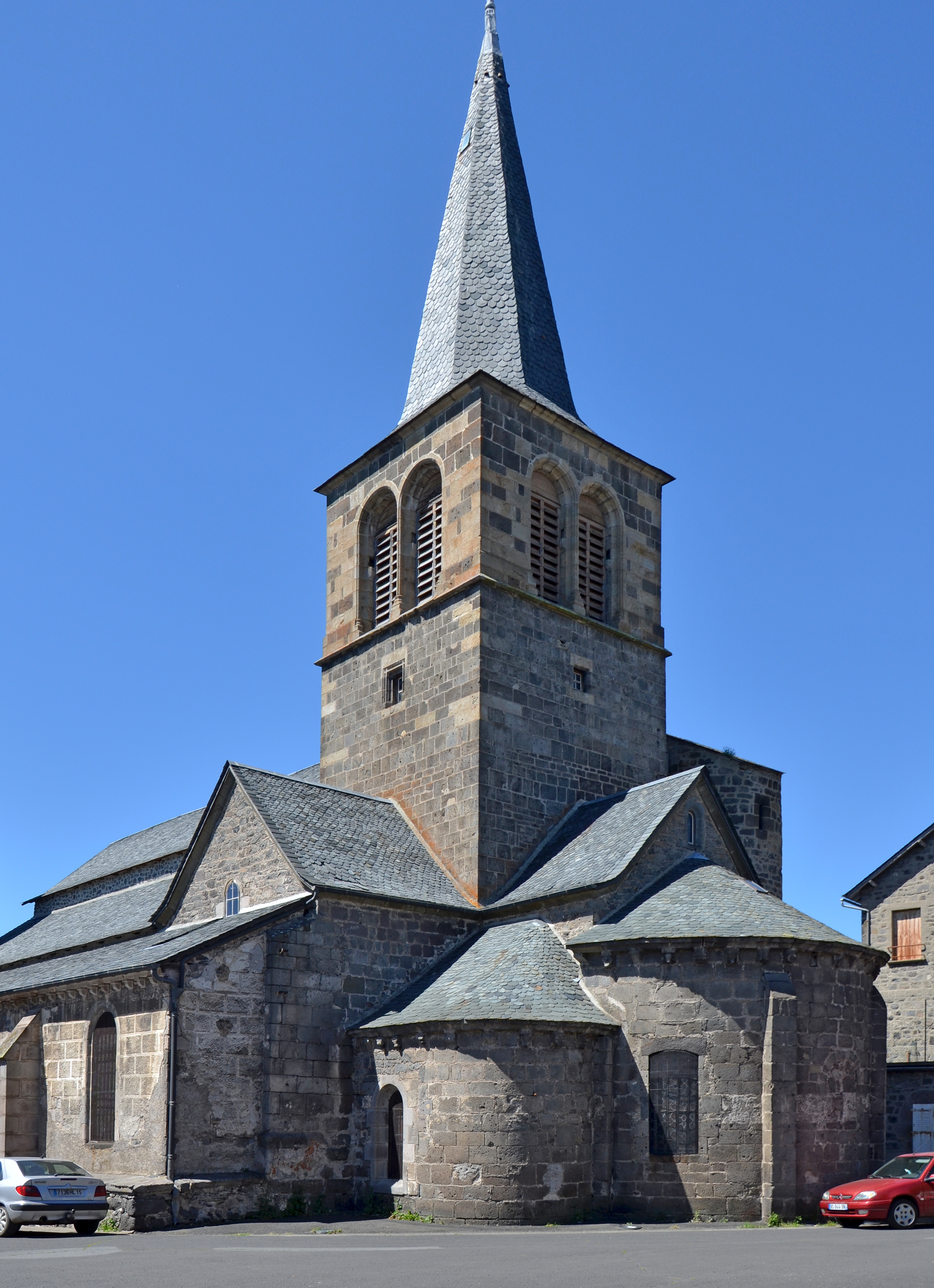 Eglise Saint-Jean Baptiste d'Allanche  France Auvergne-Rhône-Alpes Cantal Allanche 15160