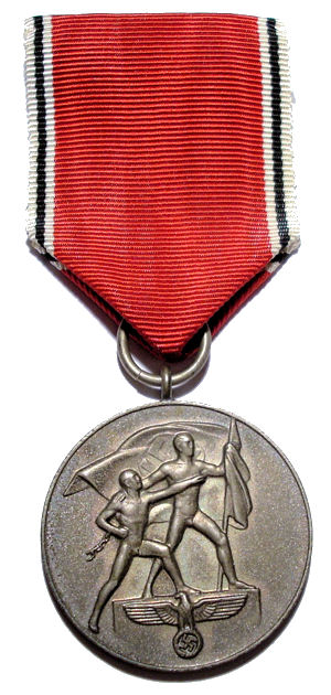 Tweede versie van de medaille