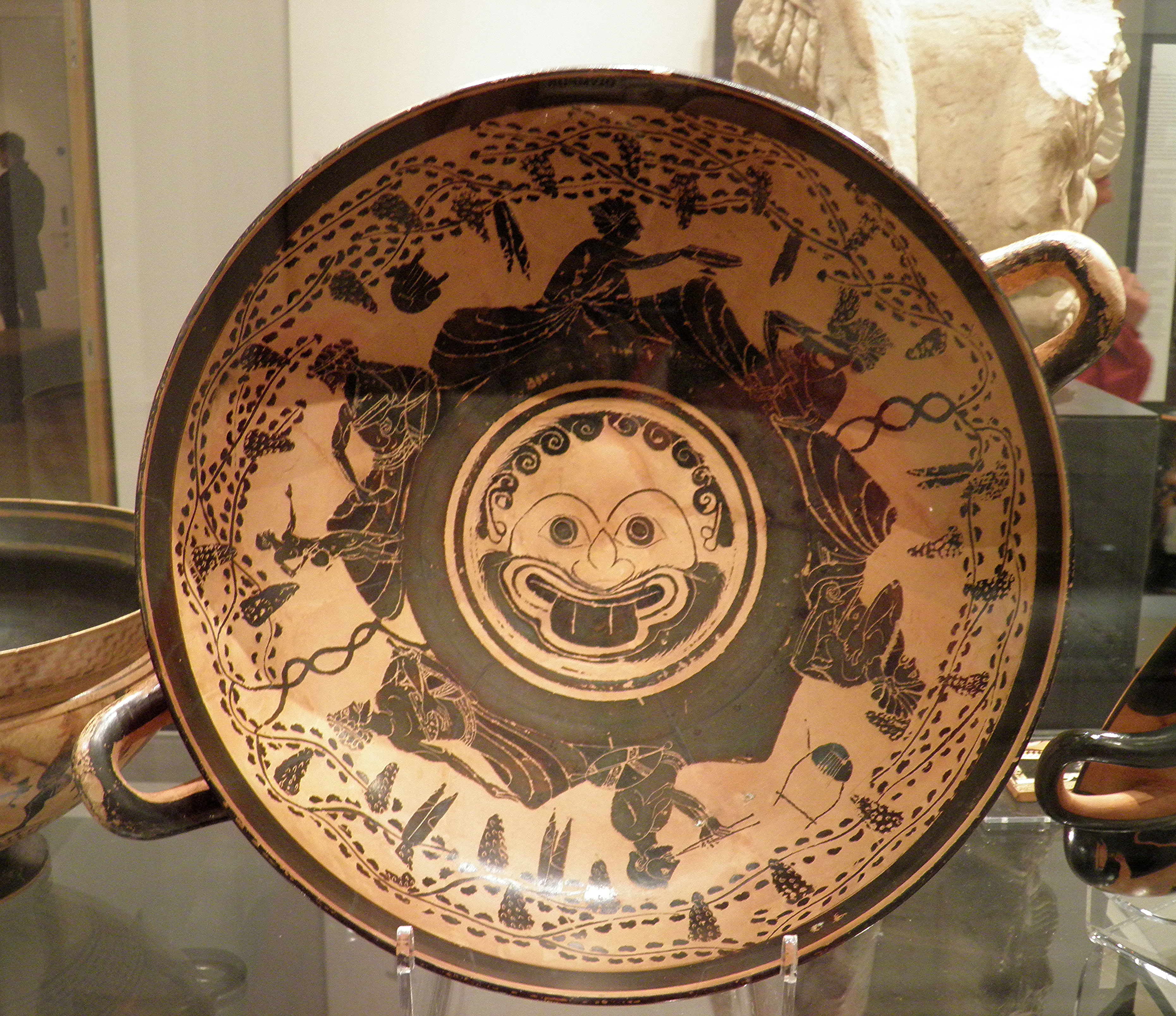 Gorgons On Athenian Pottery 6th Century Bc Stock Illustration