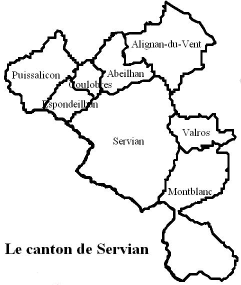 El cantó de Servian