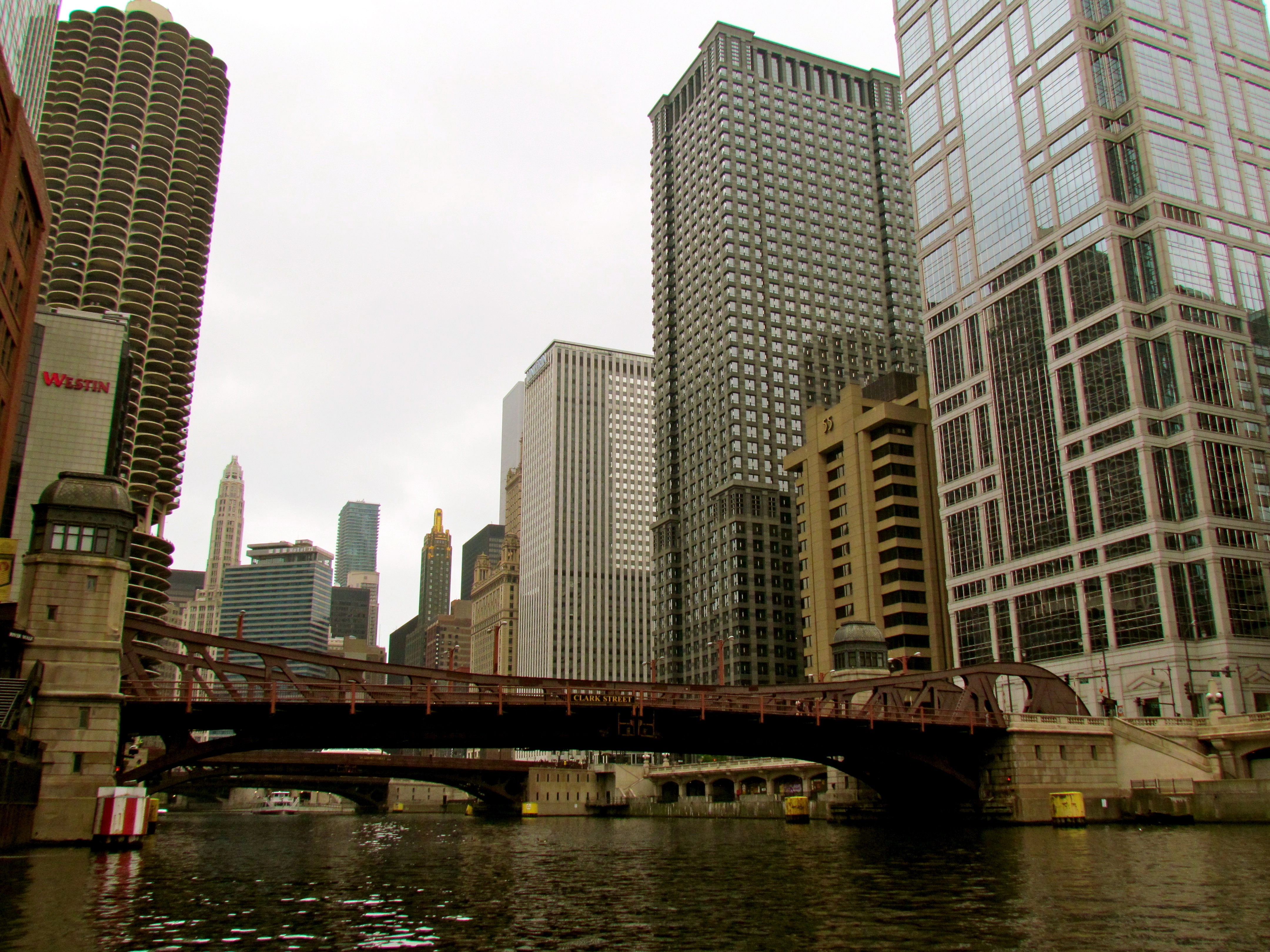 Clarks street. Clark Street Bridge.