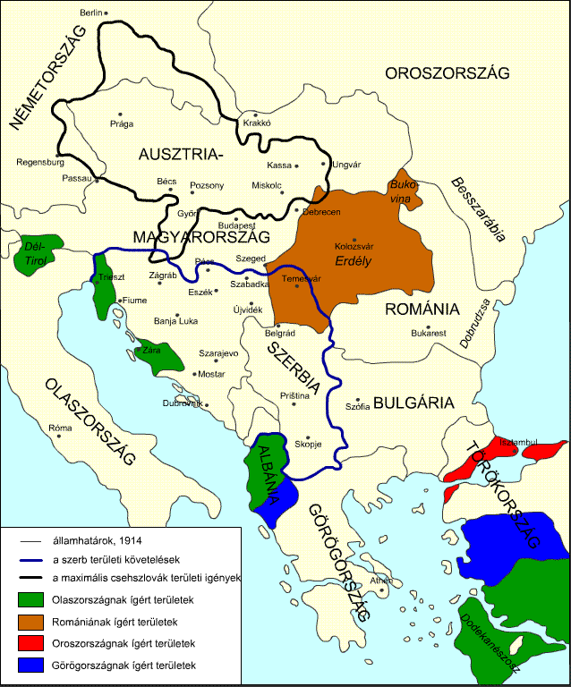 Ungaria în Primul Război Mondial - Wikipedia