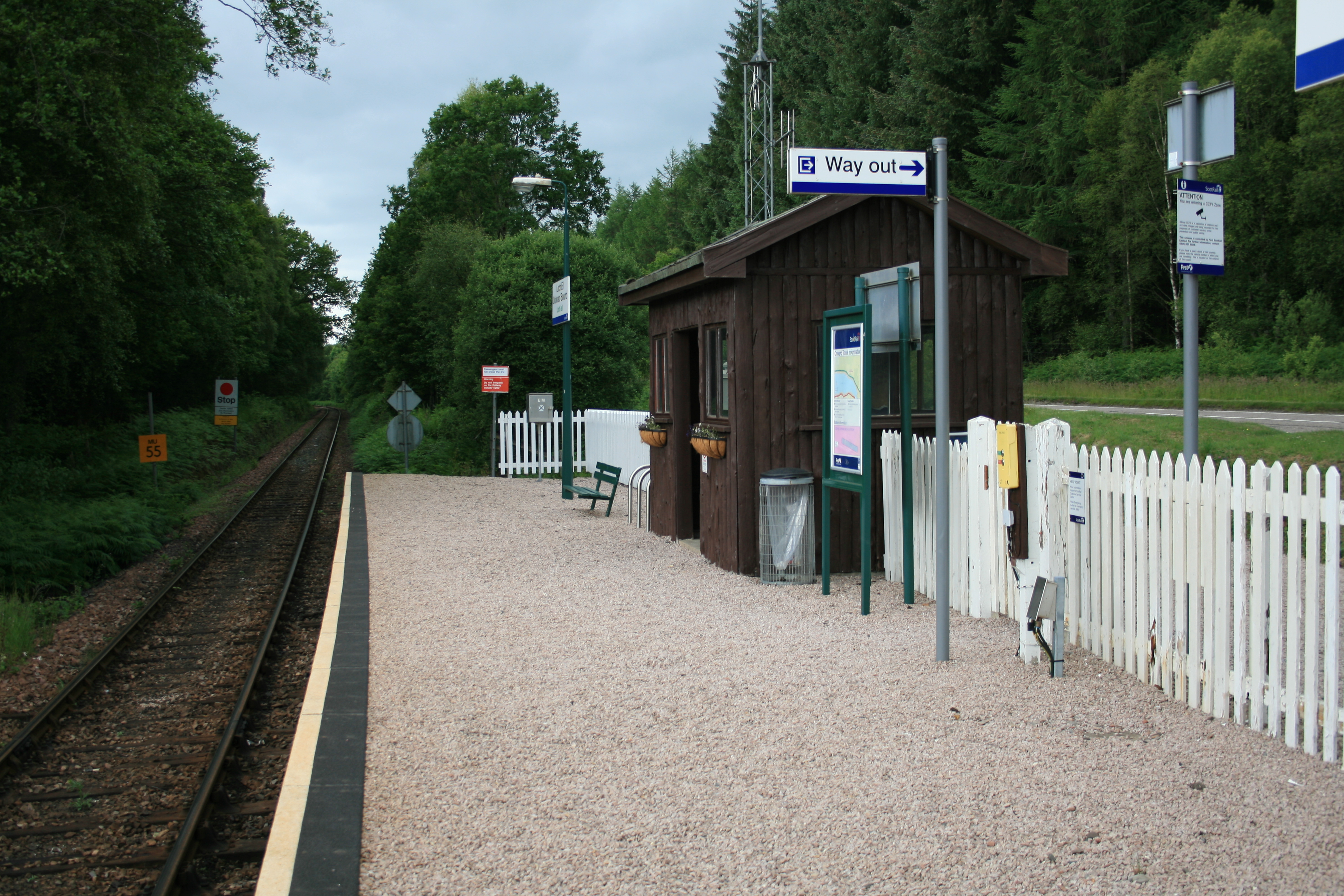 Loch Eil Outward Bound railway station