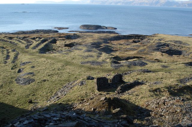 File:Old Quarries at Port Mary - geograph.org.uk - 710366.jpg