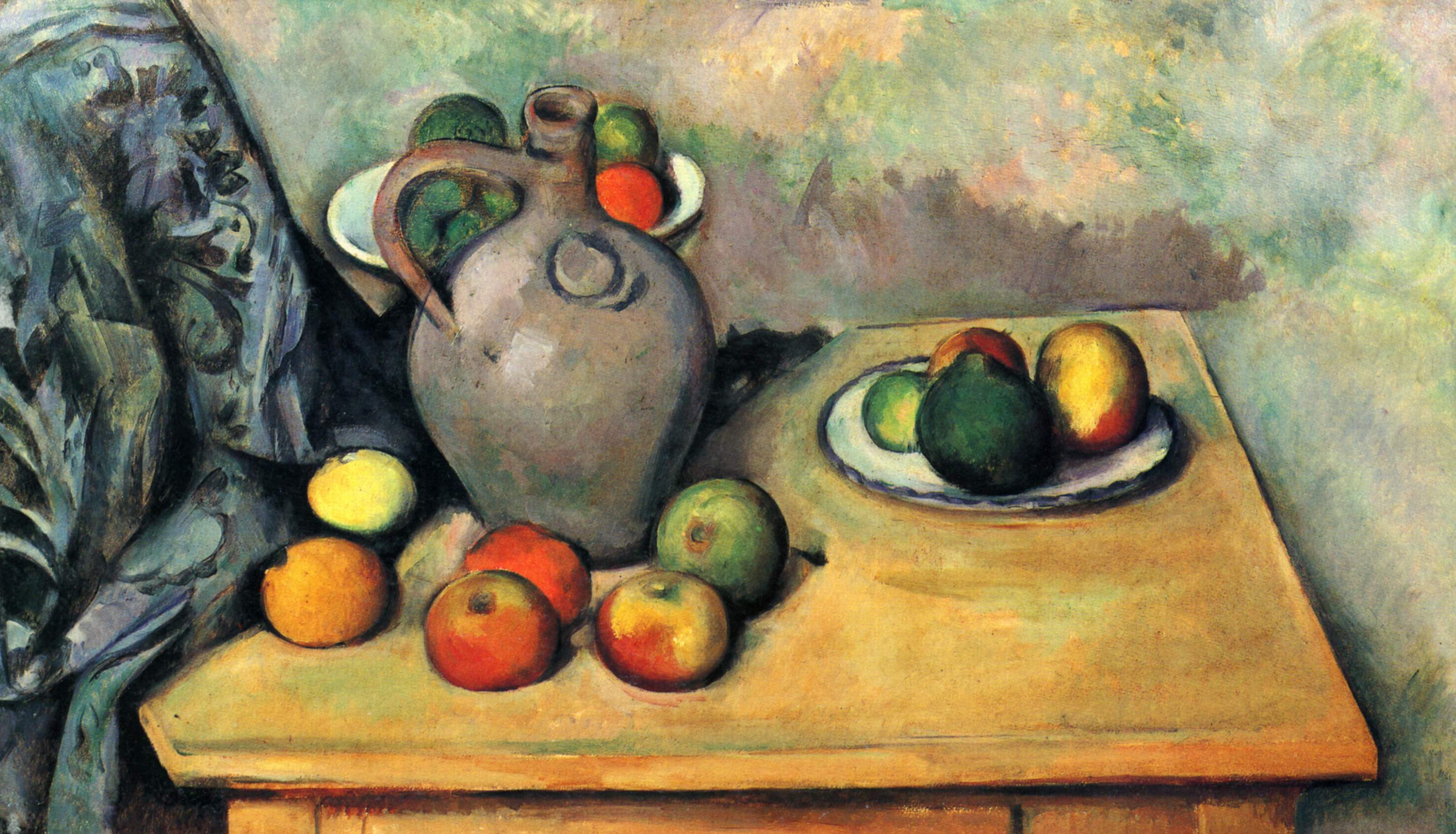 File:Pichet et fruits sur une table, par Paul Cézanne, Yorck.jpg 